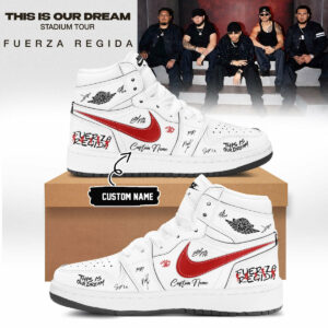 Fuerza Regida This Is Our Dream Stadium Tour 2026 Collector Tour Sneakers Edition