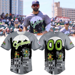 Brooklyn Cyclones Teenage Mutant Ninja Turtles 2026 Baseball Jersey