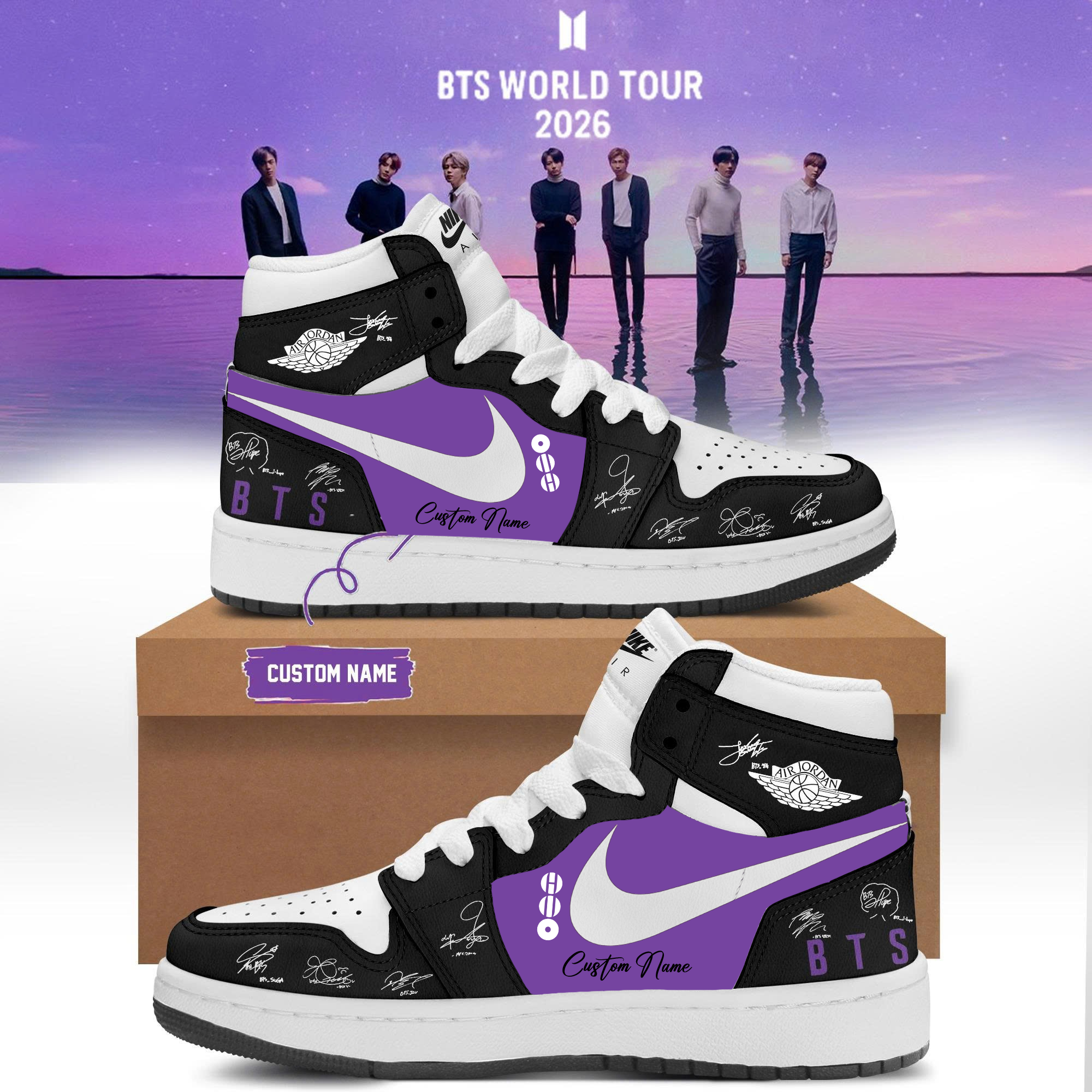 Bts World Tour Arirang 2026 Collector Edition Premium Sneakers