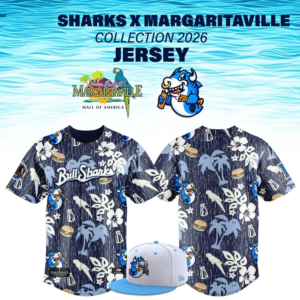 Durham Bulls Bull Sharks Margaritaville 2026 Baseball Jersey