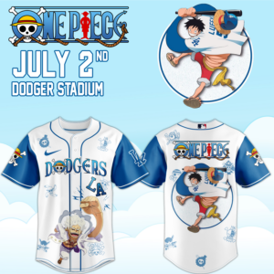 Los Angeles Dodgers One Piece Night 2026 Anime Fan Collection Jersey