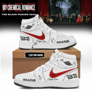 My Chemical Romance Official Signature Sneakers Collector Apparel