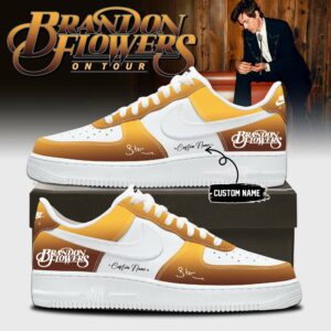 Brandon Flowers On Tour 2026 Signature Fan Collection Sneakers Official Merchandise