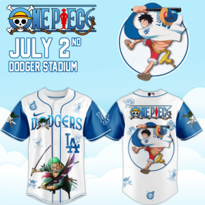 Los Angeles Dodgers One Piece Night 2026 Limited Anime Jersey