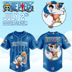 Los Angeles Dodgers One Piece Night 2026 Signature Baseball Jersey