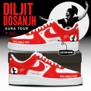 Diljit Dosanjh Aura World Tour 2026 Exclusive Music Tour Sneakers Merchandise