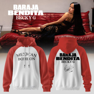 Becky G Baraja Bendita Premium Signature Hoodie Music Tour Collector Merchandise
