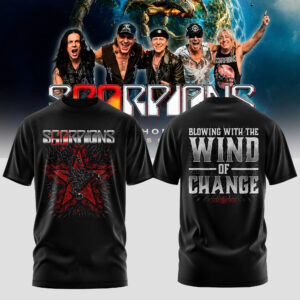 Scorpions Coming Home World Tour 2026 Concert T-Shirt Gifts For Fans