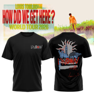 Louis How Did We Get Here Tour Graphic T-Shirt Premium Fan Apparel