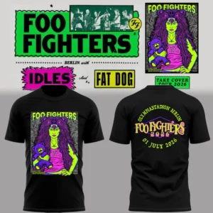Ff Take Cover Tour 2026 Limited Edition T-Shirt Concert Fan Tee