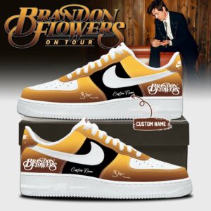 Brandon Flowers On Tour 2026 Official Concert Sneakers Collector Merchandise
