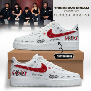 Fuerza Regida This Is Our Dream Stadium Tour 2026 Collector Sneakers Merchandise