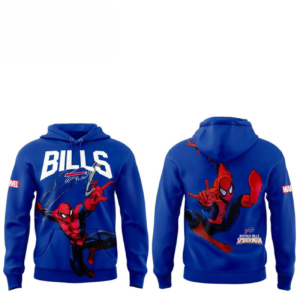 Buffalo Bills Spider Man Marvel Hoodie