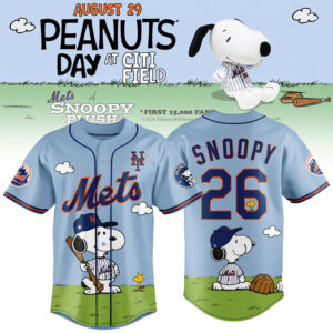 New York Mets Peanuts 2026 Collector Edition Baseball Jersey Gift For Fans