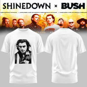 Bush Australian & Nz Tour Official Concert T-Shirt Edition