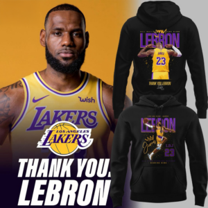 Thank You Lebron James Los Angeles Lakers 2026 Premium Hoodie