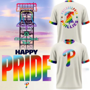 Philadelphia Phillies Happy Pride Night 2026 Limited Graphic Fan T-Shirt