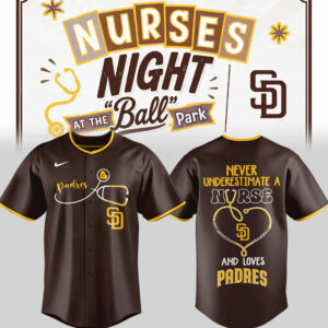 San Diego Padres Nurse Night Limited Baseball Jersey Gift For Fans