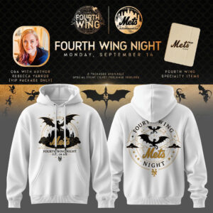 Fourth Wing Night X Mlb 2026 Collector Hoodie Collection