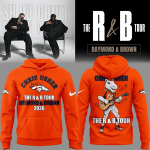 Usher Raymond & Chris Brown The R&B Tour 2026 Limited 3D Hoodie Collection