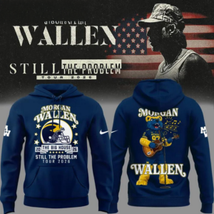 Morgan Wallen X Michigan Wolverines Still The Problem Tour 2026 Hoodie Fan Collection