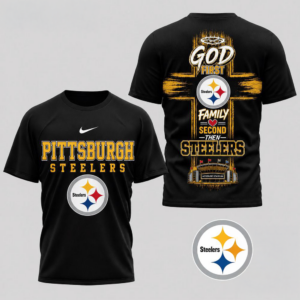 Pittsburgh ST-Shirtlers Nfl Faith Family Team Pride 3D Fan Shirt Christian Football Apparel Game Day Collection Gift For Him