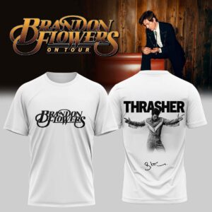 Brandon Flowers On Tour 2026 Official Tour Graphic T-Shirt Premium Collection