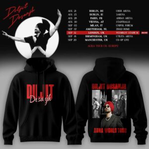 Aura World Tour 2026 Europe Uk Collector Hoodie Edition