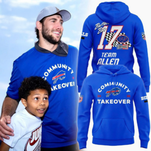 Pro Standard Josh Allen Buffalo Bills Fast Lane Name Number Player Hoodie