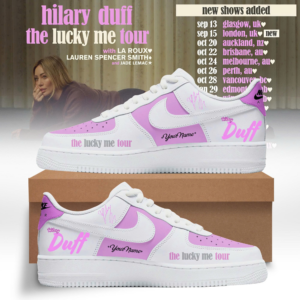 Lucky Me Tour Custom Sneaker Fan Collection