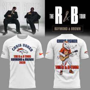 Usher Raymond & Chris Brown The R&B Tour 2026 Official Concert T-Shirt