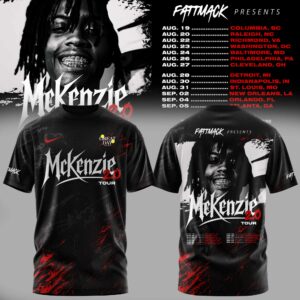 Mckenzie 2.0 No Mercy Tour Collector Graphic T-Shirt