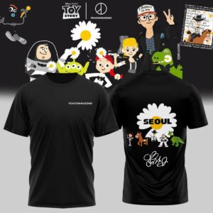G Dragon Peaceminusone X Toy Story Official Graphic T-Shirt Fan Collection