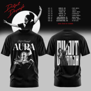 Aura World Tour 2026 Europe Uk Premium Merchandise T-Shirt
