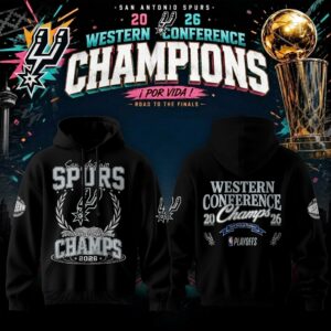 2026 Western Conference Champions Graphic Hoodie Merchandise
