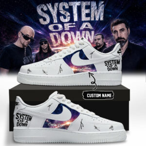 System Of A Down Europe Uk Stadium Tour 2026 Premium Rock Band Signature Sneakers