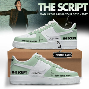 The Script Man In The Arena Tour Twenty Twenty Six Twenty Seven Signature Sneakers