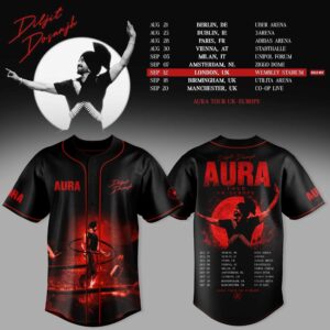 Aura World Tour 2026 Europe Uk Premium Fan Jersey