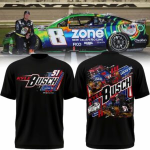 Kyle Busch 51 Lucas Flo Racing Graphic T-Shirt