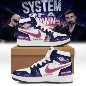 System Of A Down Europe Uk Stadium Tour 2026 Premium Fan Signature Sneakers