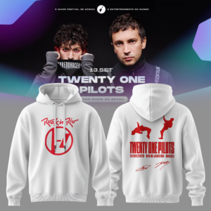 Twenty One Pilots 2026 Shows Signature Limited Edition Hoodie Official Tour Merchandise