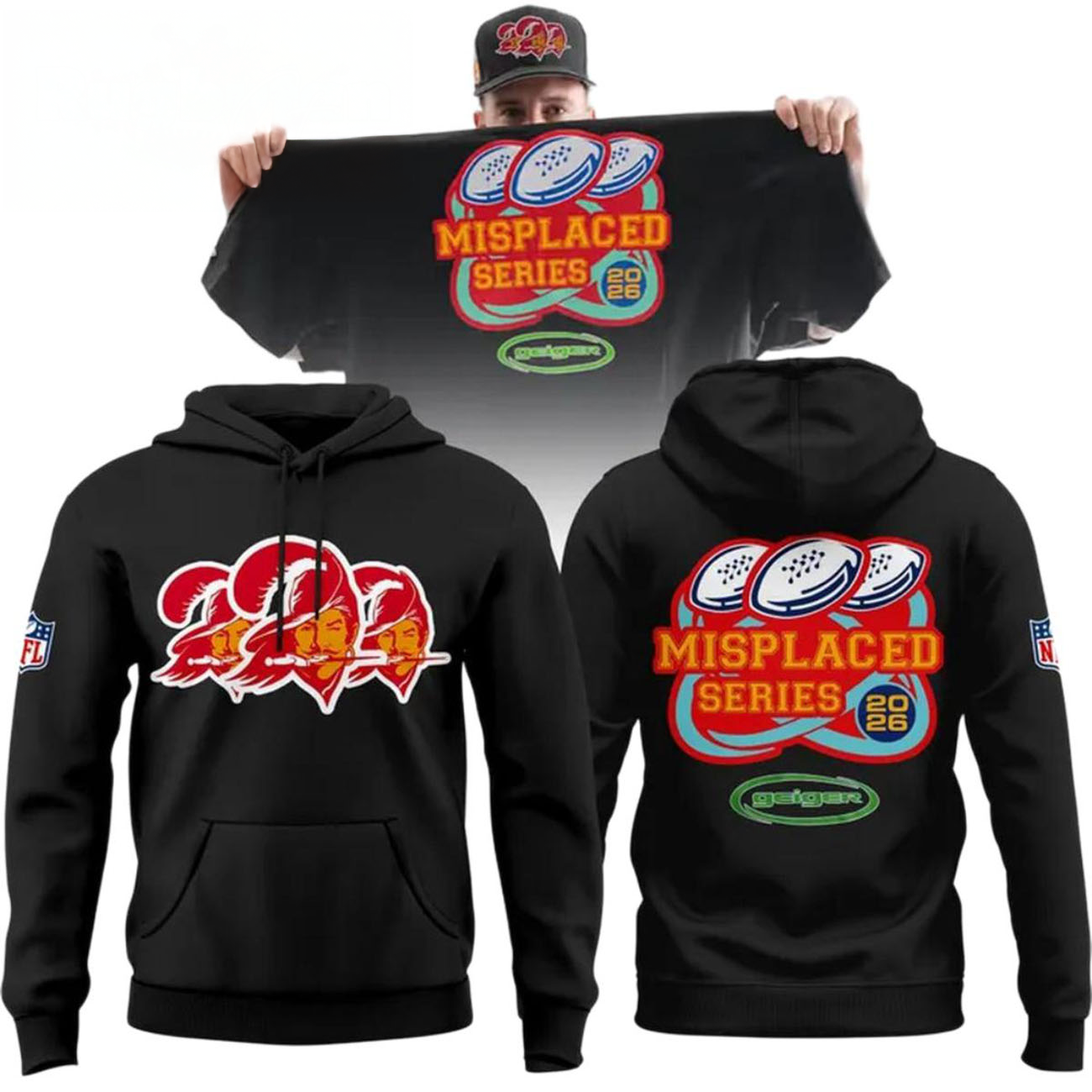 Tampa Bay Buccaneers John Geiger X Misplaced Series Hoodie