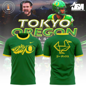 Oregon Football Tokyo Showcase 2026 Graphic T-Shirt