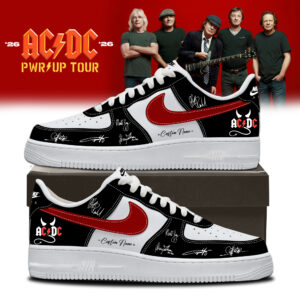 Acdc Power Up Tour 2026 Official Performance Sneakers Limited Collection