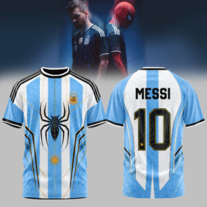 Messi X Spider Man Limited Edition T-Shirt Gifts For Fans