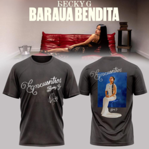 Becky G Baraja Bendita 2026 Graphic Signature T-Shirt Collector Collection