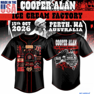 Cooper Alan Ice Cream Factory Personalized Baseball Jersey Gift For Fans