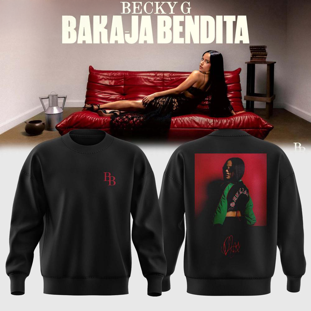 Becky G Baraja Bendita 2026 Black Sweatshirt Collector Collection