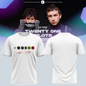 Twenty One Pilots 2026 Shows Collector Signature T-Shirt Music Tour Merchandise
