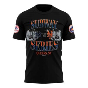 New York Yankees X New York Mets Subway Series 2026 Baseball T-Shirt